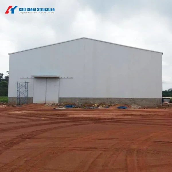 Prefabricated Steel Structure Industrial Workshop Building with CE Certificate Customized Size and Seismic Grade 8