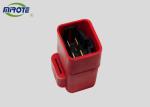 4 Terminals Red Leather Sheath Air Condition Car Relay With Metal Sheet RC-2225