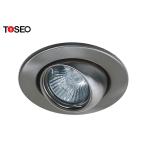 Round 108mm Adjustable Recessed Downlights Fixture For Showroom