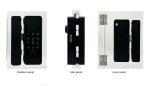 Tuya 3d Aluminum Door Lock ELA E188 Deadbolt Key Entry Glass Smart Door Lock