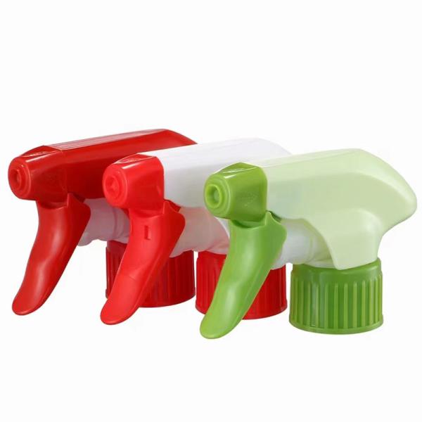 28/410 Trigger Sprayer Nozzle Adjustable Stream Trigger Spray Head For PET Plastic Bottles