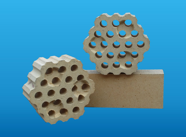 High Alumina Checker Bricks with MgO Content % 1.0% in Hot Blast Furnace Boilers