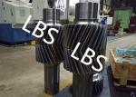 Alloy Steel Double Crossed Helical Gear Shaft For Heavy Duty Machinery