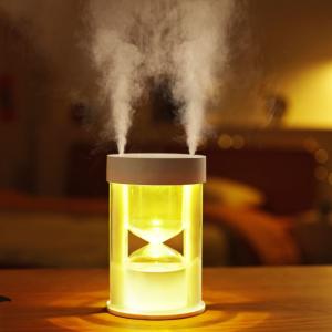 China Dual Water Spray Humidifier Portable Air Warm Mist Humidifier For Yoga Room wholesale