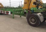Side Lifter 3 Axles Truck Mounted Crane 20ft 40ft FUWA Brand Tri Axle