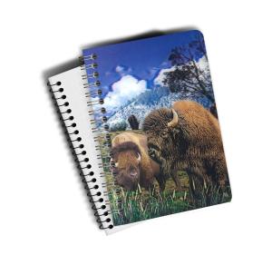 China Spiral Animal Design 3 D Lenticular Notebook 3D Stationery for Children wholesale