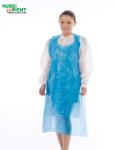 Lint Free Disposable PE Apron No Sleeves Plastic Wearing For Kitchen Food