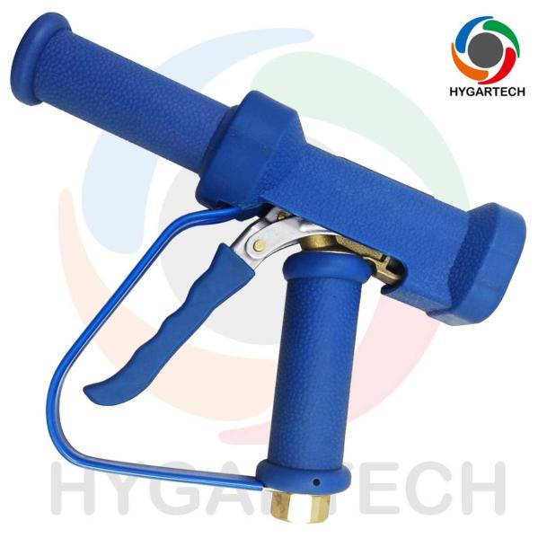 Brass Extension Tube Nozzle Industrial Blue Washer Gun With Safety Loop Hot