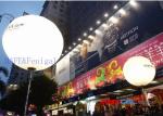 Customizable 220V LED Hanging Inflatable Lighting Balloons For Exhibition