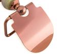 Wall Mounted Bathroom Accessory Single Roll Toilet Paper Holder Easy Install