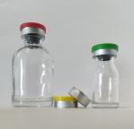 20ml Transparent Molded Glass Vial Hot Stamping Chemistry Reagent Bottle