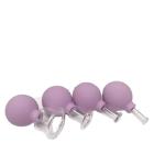 4 Pcs Of A Set Medical Health Care Products Food Grade Silicone Hijama Cups