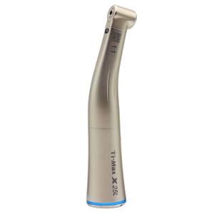 China Ti Max X25L 1:1 contra angle dental handpiece with fiber optical wholesale