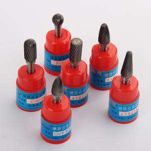 China Carbide Burrs 6mm 1/4&quot; Shank Dia Single Double Aluma Corse Cut Tungsten Rotary File Burrs wholesale