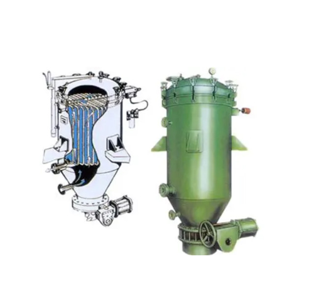 SS304 316 Horizontal Metal Leaf Filter 5 Inch For Food Industry