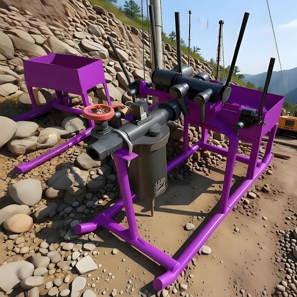 Mining Drilling Rig High Efficient Fracturing and Penetration Rock DTH Drilling Rig Small Drilling Machine
