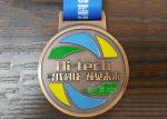 Durable Sports Medals And Ribbons , Metal Material Armed Forces Medal