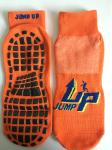 China Supply Cotton Barre Grip Socks/ Trampoline With Sticky Bottoms/Non Slip