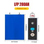 EVE LF280K EU Stock Romania Grade A 280ah Lifepo4 Solar Cell Shipping VAT Free