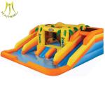 Hansel cheap outdoor inflatable water slide for adult in amusement water park