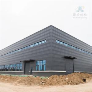 China Large Span Prefab Steel Structure Building Construction Prefabricated Metal Warehouse wholesale