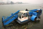 50 Liter Capacity Steel Aquatic Weed Harvester With 115kw Diesel Powered 2