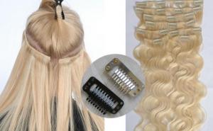 China Brown #8 clip in remy human hair extensions / Peruvian Human Hair For Beauty Works wholesale