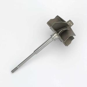 China MS-TECH Turbo GTP38R Upgrade Turbine wheel shaft Ind 76.2mm Exd 67.7mm Blades 5+5 wholesale