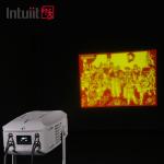 Custom Logo Advertising 7500K Outdoor Gobo Projector 25° Beam Angle