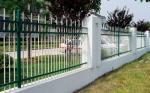 Community Factory Area Fence Iron Products Zinc Steel Protection Fence