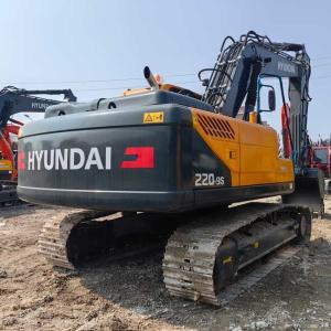 China Used Hyundai Crawler Excavator R220-9s With Bucket Capacity Of 1.0m³ wholesale