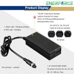 OEM Lithium Battery Accessories 60V Lithium Battery Charger For Electric Scooter