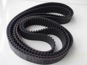China Black Color Rubber Timing Belt , 10mm - 450mm Width Metric Timing Belts wholesale