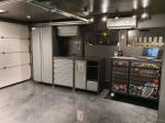 Stainless Steel Handles Heavy Duty Garage Storage Tool Cabinet with Powder