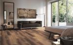 5mm 4mm SPC Rigid Core Vinyl Plank Charcoal White Oak GKBM DM-W40034