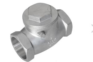 China 1/4&quot; 3/8&quot; 1/2&quot; Stainless Steel Swing Check Valve Thread End For Chemistry wholesale