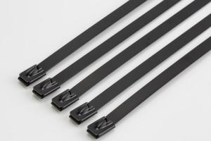 China UV Resistant SS Heat Stabilized Cable Ties , Industrial Strength Cable Ties on sale
