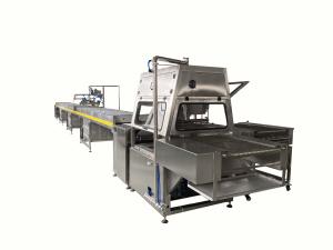 China Industrial Chocolate Biscuit Coating Machine / Making Machine wholesale