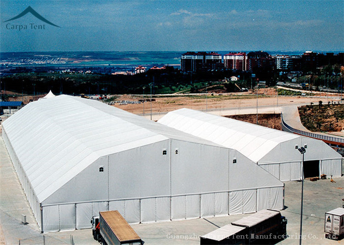 Easy Set Up 20m * 25m Sports Tent Canopy With Rainproof Canvas Sidewall