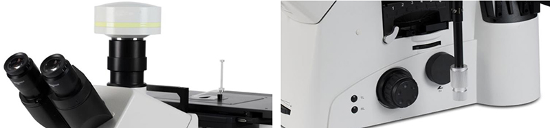 OPTO EDU A13.1096 Inverted Metallurgical Microscope Research Level