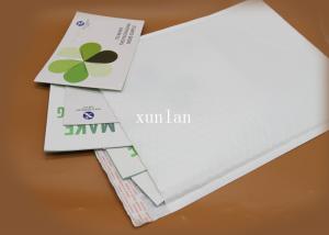 China No Fading White Poly Bubble Mailers Light Weight For Postage Savings wholesale