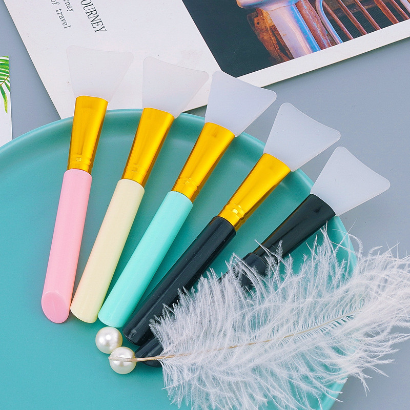 Silicone Face Mask Brushes Flexible Facial Mud Mask Applicator Brush Moisturizers Applicator Tools Mask Beauty Tools