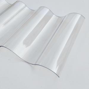 China Anti Freeze Polycarbonate Corrugated Sheet Heat Resistant For Green Hous Sun Room Shed wholesale