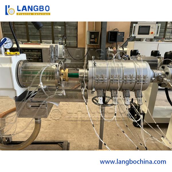 Full-automatic PPR HDPE PE Pipe Extrusion Line with 16-110mm Pipe Range