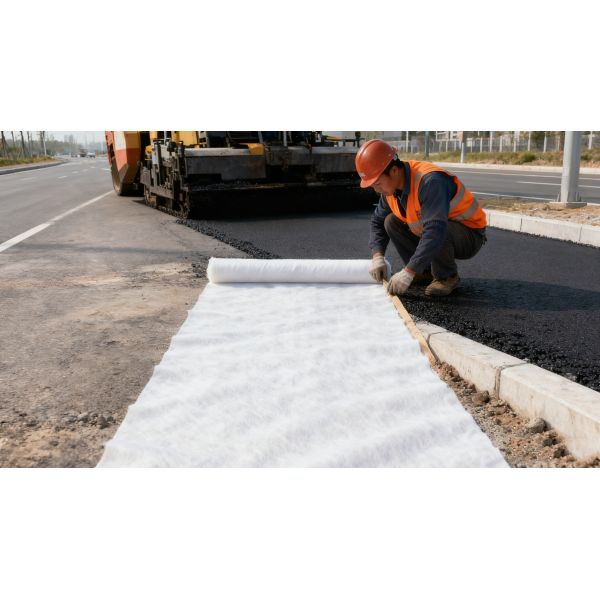 Road Pavement Separates Subsoil Aggregate Layers Polypropylene (PP) Nonwoven Geotextile 700g