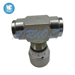 China 40Mpa STB-G1/4 Hydraulic Flow Control Valve With Scale wholesale
