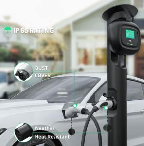 China Wall Mounted 32A 11 KW Type 2 EV Charger 5M CABLE With Wifi App wholesale