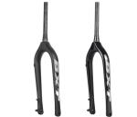 26 Thru Axle Carbon Mountain Bike Fork T800 Mountain Bicycle Snow Fat Bike Forks