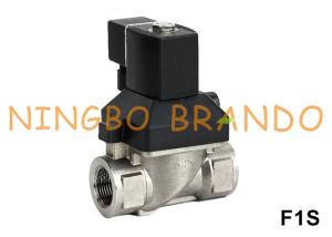 China 16 bar 316 Stainless Steel Solenoid Valve For Water Air Gas 3/8'' to 2'' 24V 110V 220V wholesale