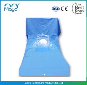 China Medical Cesarean Drape Hospital Surgical C-section drape for Caesarian surgery made in china wholesale